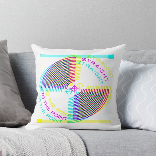 Item preview, Straight to the point, trippy effect, vivid viewfinder logo-style artwork designed and sold by silent-violin.