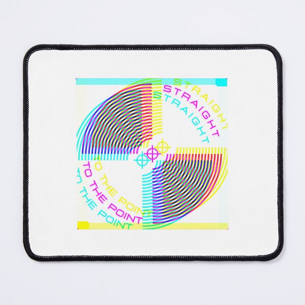 Item preview, Straight to the point, trippy effect, vivid viewfinder logo-style artwork designed and sold by silent-violin.