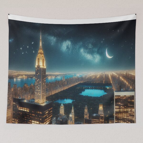 Item preview, New York and Central Park designed and sold by MajesticPx.