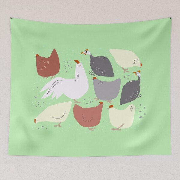 Item preview, Poultry On The Grass designed and sold by SpottedPilot.