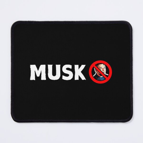 Item preview, NO ELON Musk! Anti-Elon - Bumper Sticker Decal Accessories - Elon Musk Is Crazy!! social Sticker designed and sold by CapriCreatives.