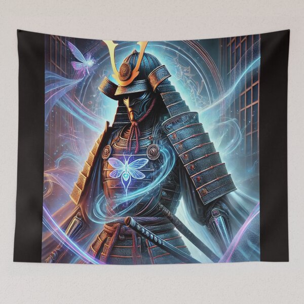 Item preview, Mysterious Samurai Spirit designed and sold by Marcinkowski-studio .