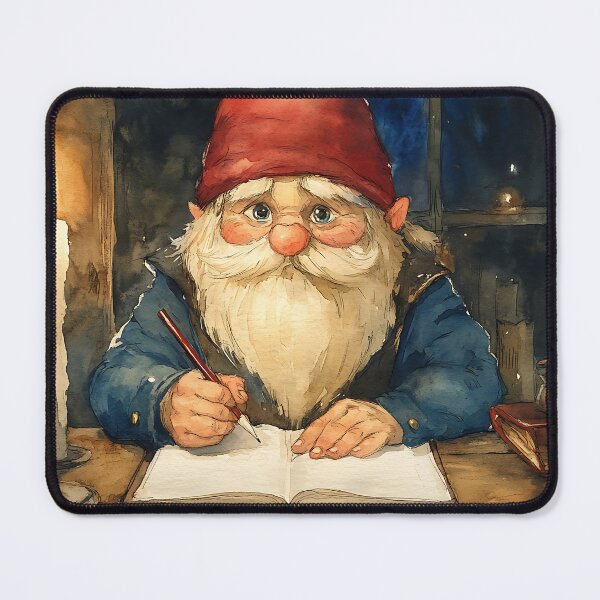 Item preview, Gnome's Quiet Reflections designed and sold by bapupa.