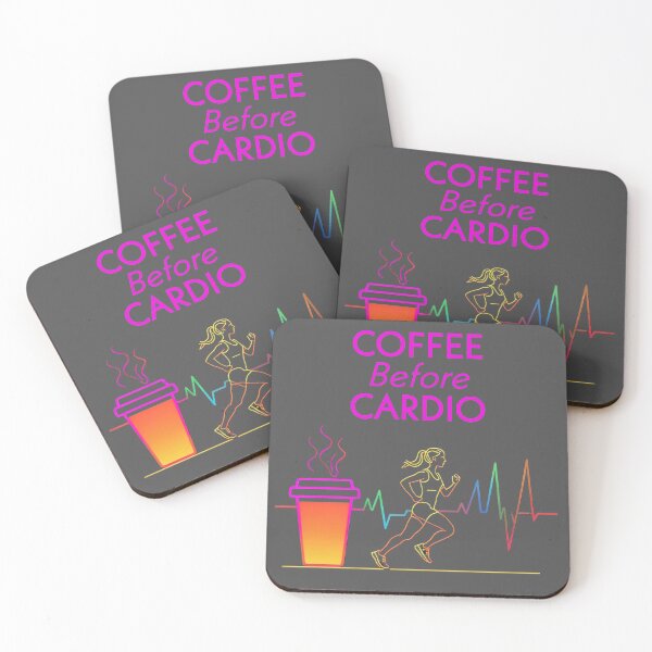 Item preview, Runner and Running Humor: Coffee Before Cardio designed and sold by Artflow Pixel Studios.
