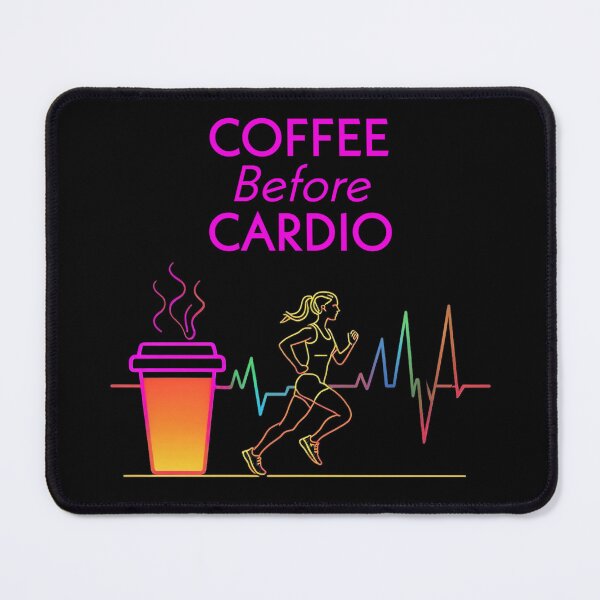 Item preview, Runner and Running Humor: Coffee Before Cardio designed and sold by Artflow Pixel Studios.