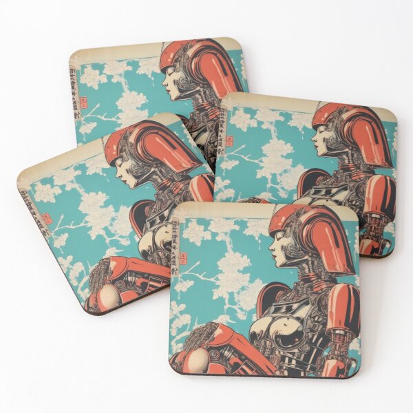 Item preview, Robot Shunga Erotic Art Hybrid Imitation | #66 designed and sold by NickWhittleArt.