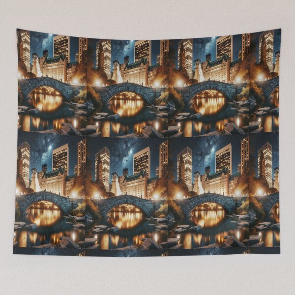 Item preview, New York At Night designed and sold by MajesticPx.