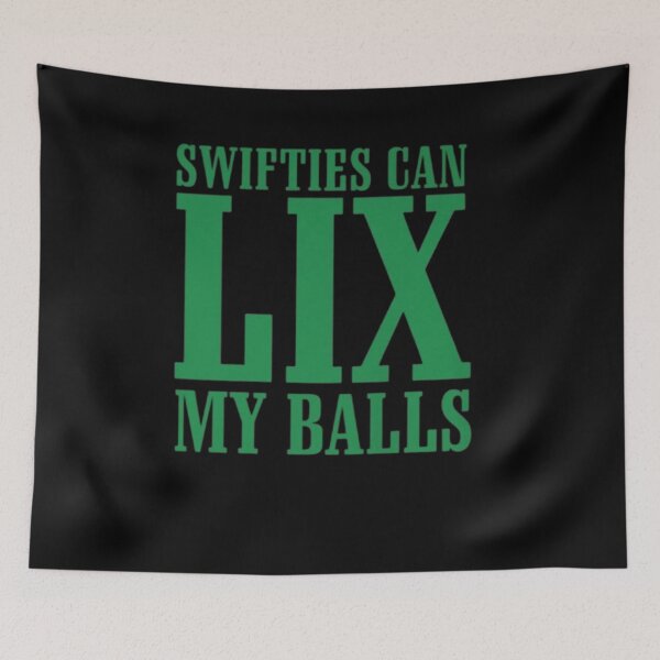 Item preview, Swifties Can LIX My Balls T-Shirt, this Swifties Can LIX My Balls  designed and sold by luannsemmsobre.