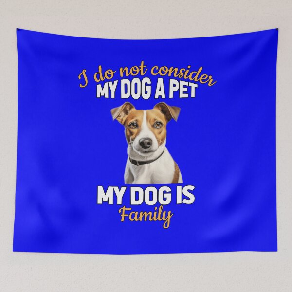 Item preview, Jack Russell Dog Owner Design I Do Not Consider My Dog A Pet My Dog Is Family designed and sold by fantasticdesign.