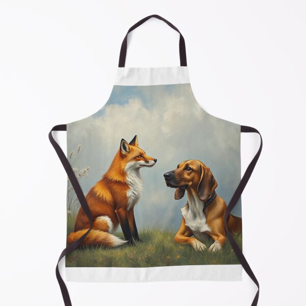 Item preview, Fox and hound designed and sold by Terry Collett.