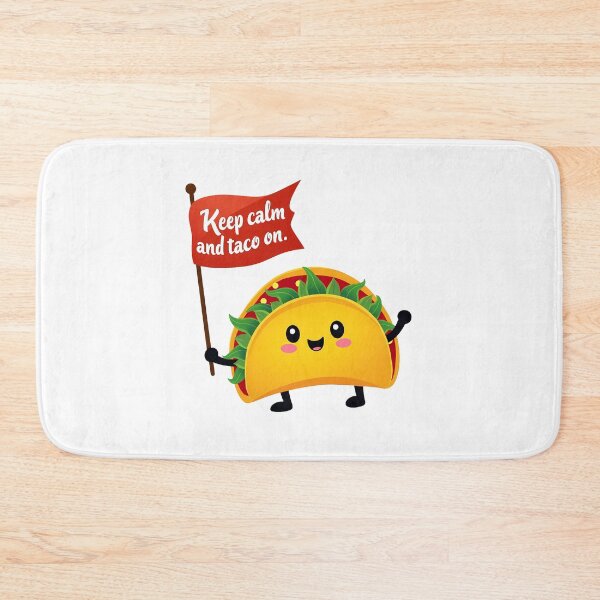 Item preview, Keep Calm and Taco On – Fun & Foodie designed and sold by zoughlal.
