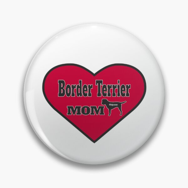 Item preview, Border Terrier Mom with Dog Silhouette - #btposse designed and sold by MoePark.