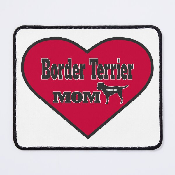 Item preview, Border Terrier Mom with Dog Silhouette - #btposse designed and sold by MoePark.