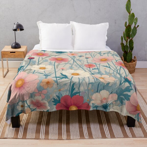 Item preview, Lowkey Pastel Colour Flowers Garden designed and sold by Bentenya.