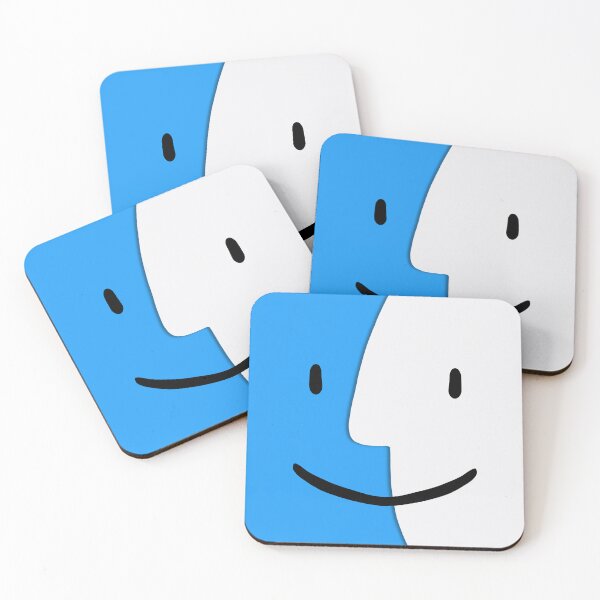Item preview, Mac Finder Face Logo designed and sold by TrippyTooni.