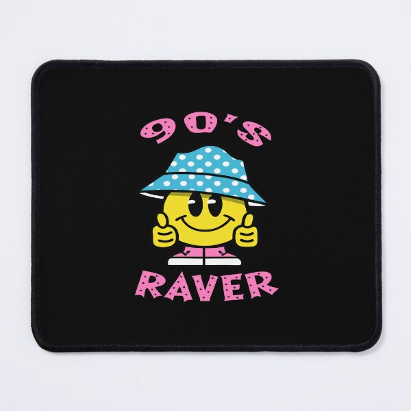 Item preview, 90s Raver Smiley Face Retro Design designed and sold by JesterKrewArt.