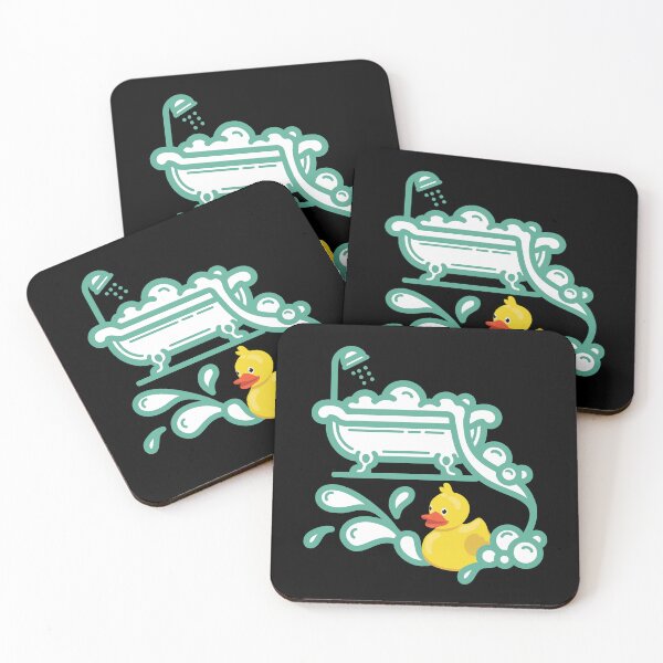 Item preview, CUTE RUBBER DUCK SPLISH SPLASH BATH TIME designed and sold by FlutteringWings.