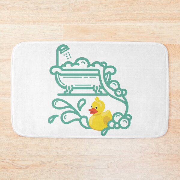 Item preview, CUTE RUBBER DUCK SPLISH SPLASH BATH TIME designed and sold by FlutteringWings.