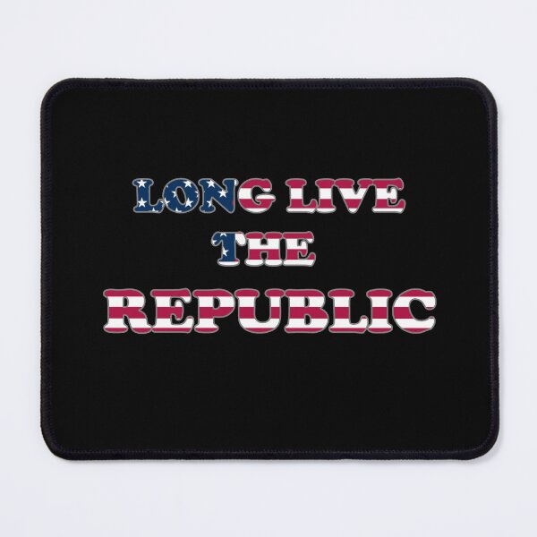 Item preview, Long Live The Republic American Flag designed and sold by SillyDarkShop.