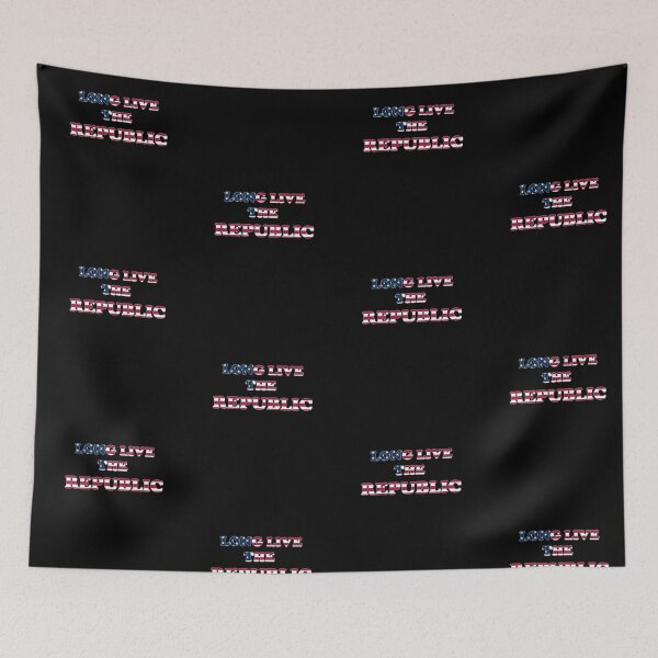 Item preview, Long Live The Republic American Flag designed and sold by SillyDarkShop.