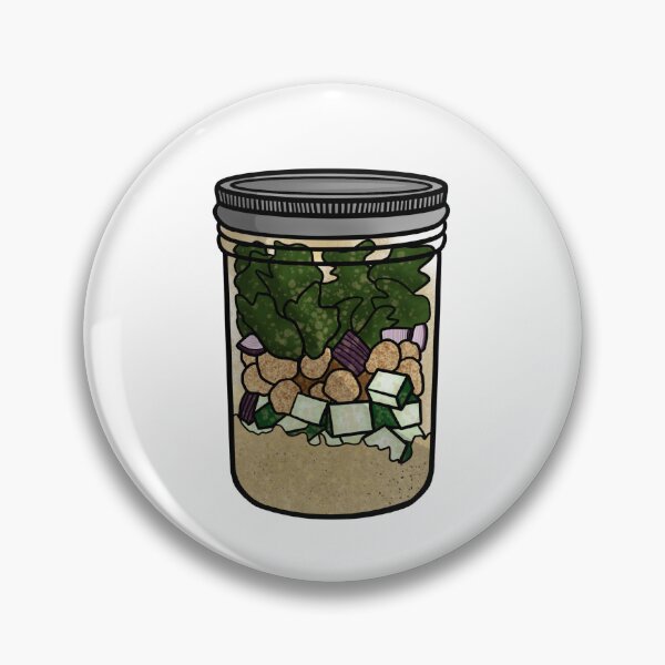 Item preview, Salad in a Jar designed and sold by honeybeepaper.