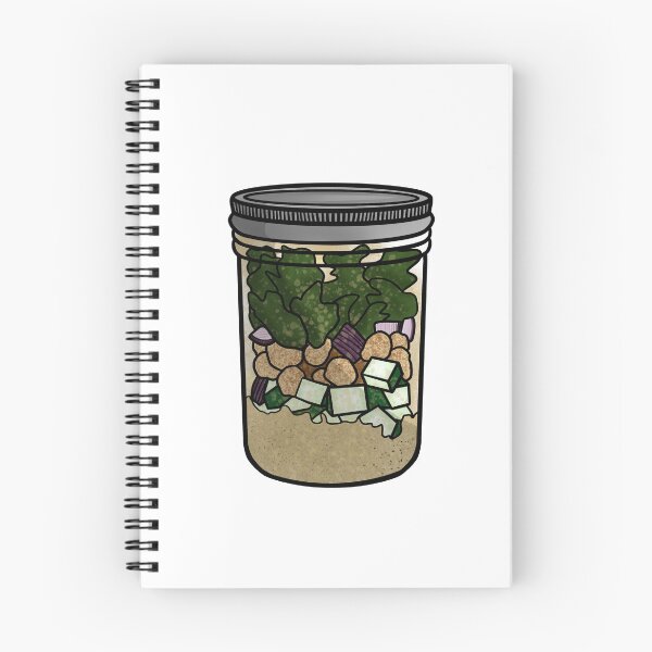 Item preview, Salad in a Jar designed and sold by honeybeepaper.