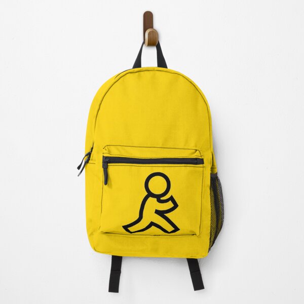 Item preview, AOL instant messenger running man Logo designed and sold by TrippyTooni.