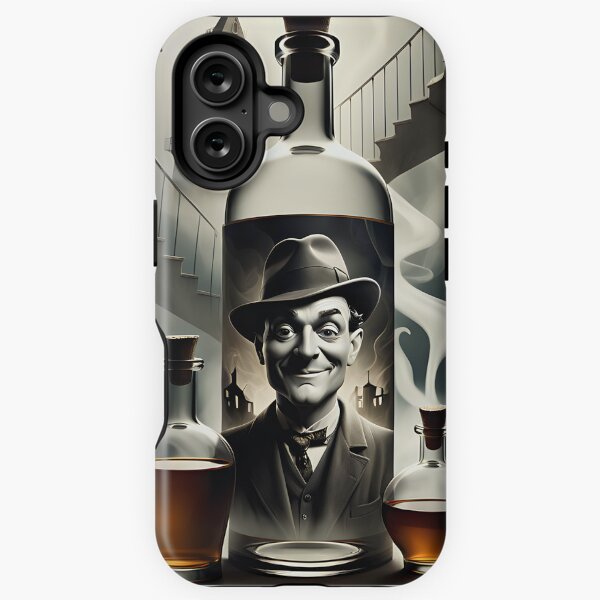 Item preview, Surrealist Bootlegger – A Dreamlike Vision of the Prohibition Era designed and sold by AI-Syn-Pro.