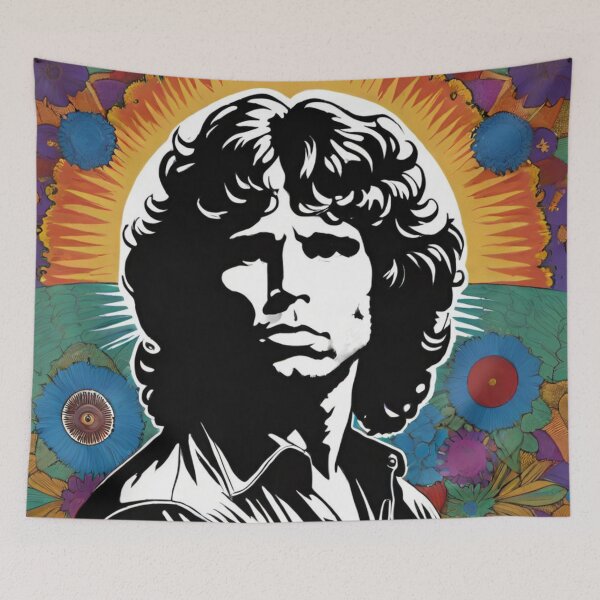 Item preview, Classic Jim Morrison Art | TheAmericanPoet designed and sold by TheAmericanPoet.