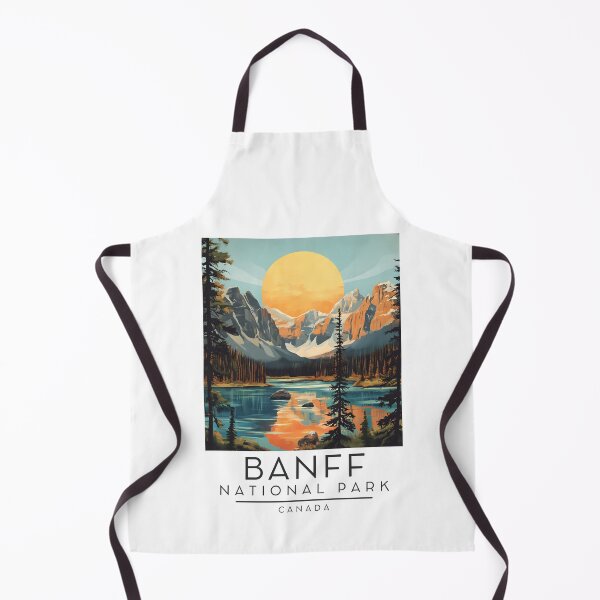 Item preview, A Vintage Travel Poster of Banff National Park - Canada  designed and sold by GoodOldVintage.