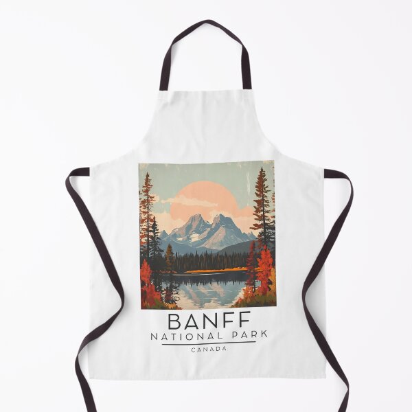 Item preview, A Vintage Travel Poster of Banff National Park - Canada  designed and sold by GoodOldVintage.