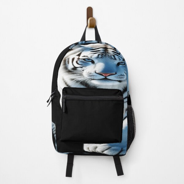 Item preview, Majestic White Tiger - The King of Snowy Wilderness designed and sold by Dakson Design - Fantasy Art.