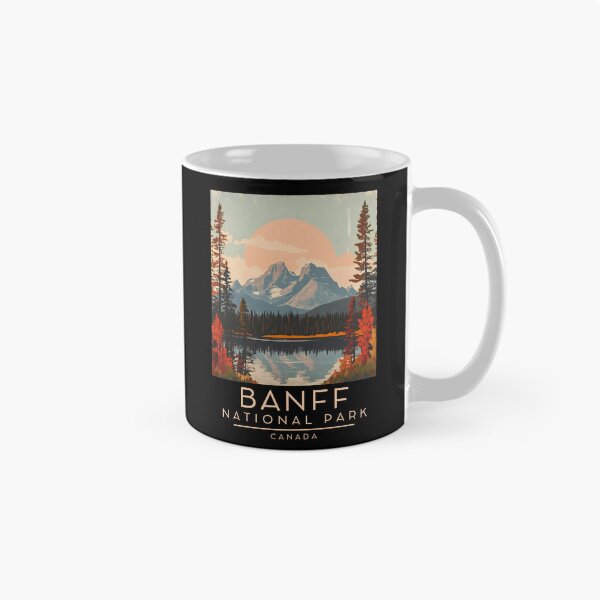 Item preview, A Vintage Travel Poster of Banff National Park - Canada  designed and sold by GoodOldVintage.