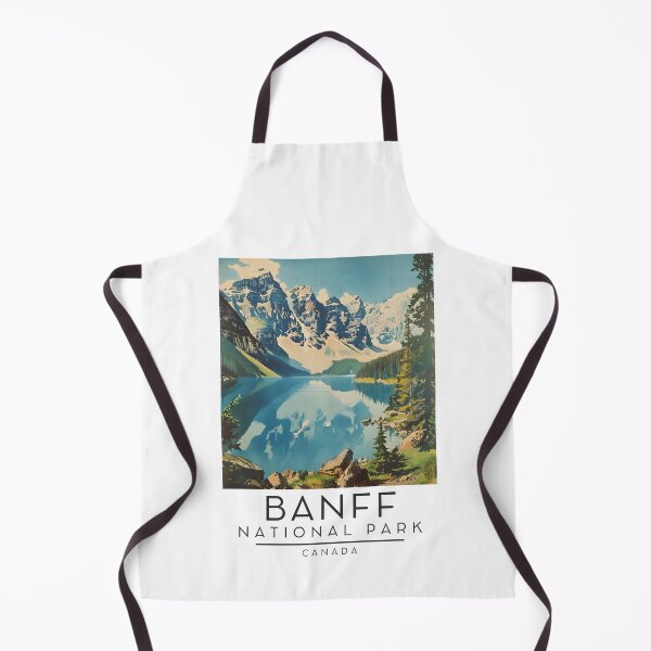 Item preview, A Vintage Travel Poster of Banff National Park - Canada  designed and sold by GoodOldVintage.