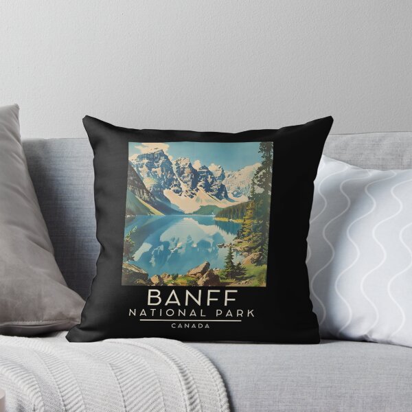 Item preview, A Vintage Travel Poster of Banff National Park - Canada  designed and sold by GoodOldVintage.