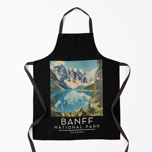 Item preview, A Vintage Travel Poster of Banff National Park - Canada  designed and sold by GoodOldVintage.