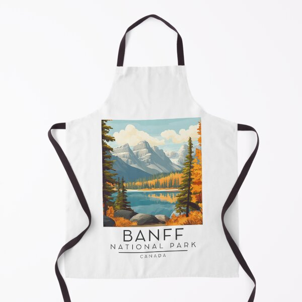 Item preview, A Vintage Travel Poster of Banff National Park - Canada  designed and sold by GoodOldVintage.