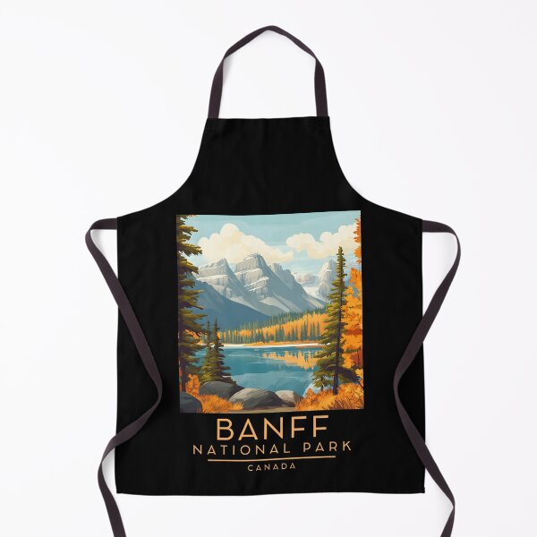 Item preview, A Vintage Travel Poster of Banff National Park - Canada  designed and sold by GoodOldVintage.