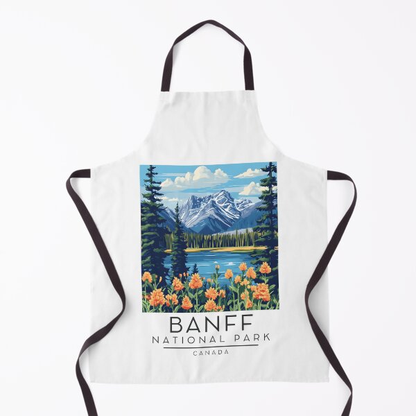 Item preview, A Vintage Travel Poster of Banff National Park - Canada  designed and sold by GoodOldVintage.