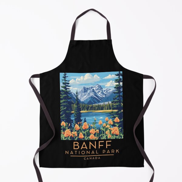 Item preview, A Vintage Travel Poster of Banff National Park - Canada  designed and sold by GoodOldVintage.