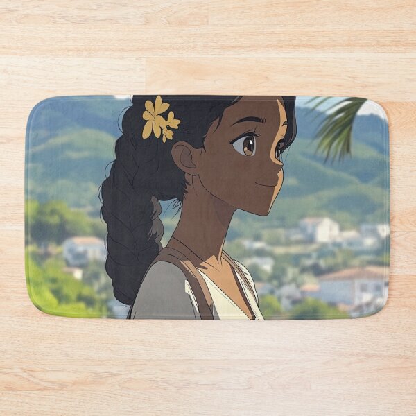 Item preview, Mauritian woman | Anime style designed and sold by ComicsFactory.