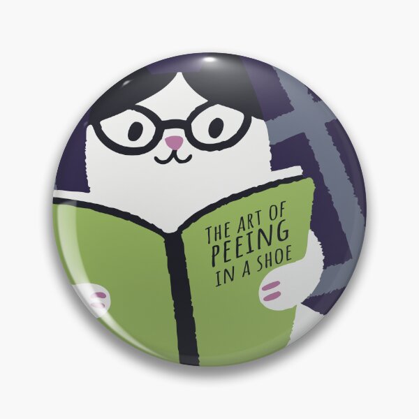 Item preview, The Art of Peeing in a Shoe | Cat Humor designed and sold by Drawings Project.