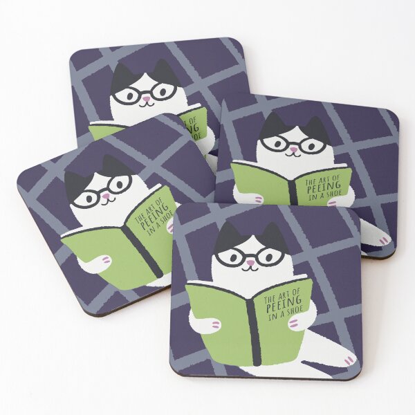 Item preview, The Art of Peeing in a Shoe | Cat Humor designed and sold by Drawings Project.