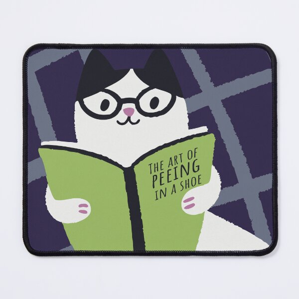Item preview, The Art of Peeing in a Shoe | Cat Humor designed and sold by Drawings Project.
