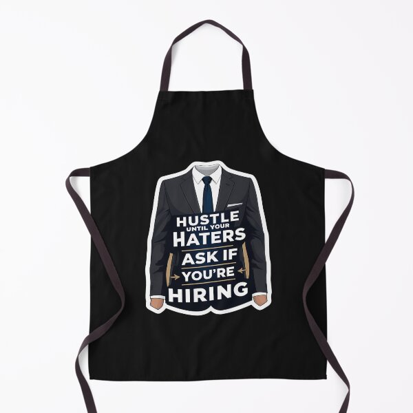 Item preview, Hustle Until Your Haters Ask If You’re Hiring – Motivational & Ambitious designed and sold by zoughlal.
