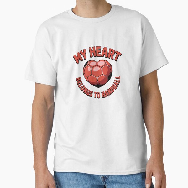 Item preview, my heart belongs to handball designed and sold by jkrphoto.