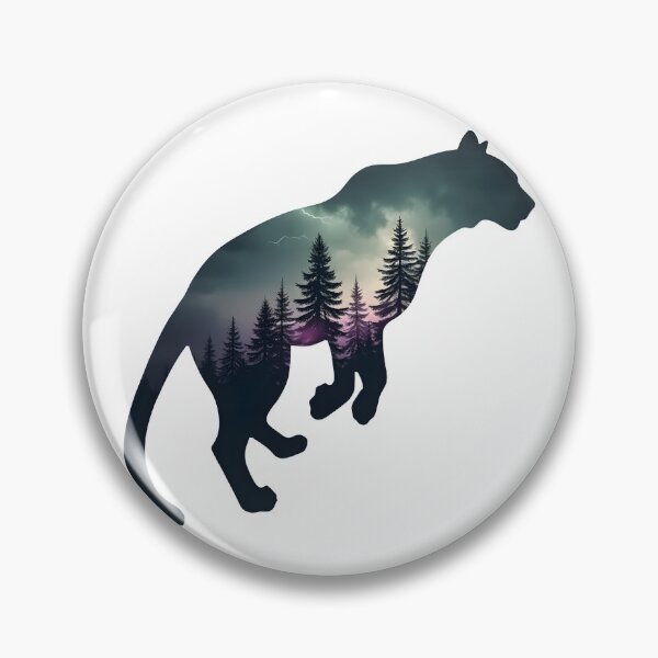 Item preview, Leaping Mountain Lion designed and sold by PlanetMarker.