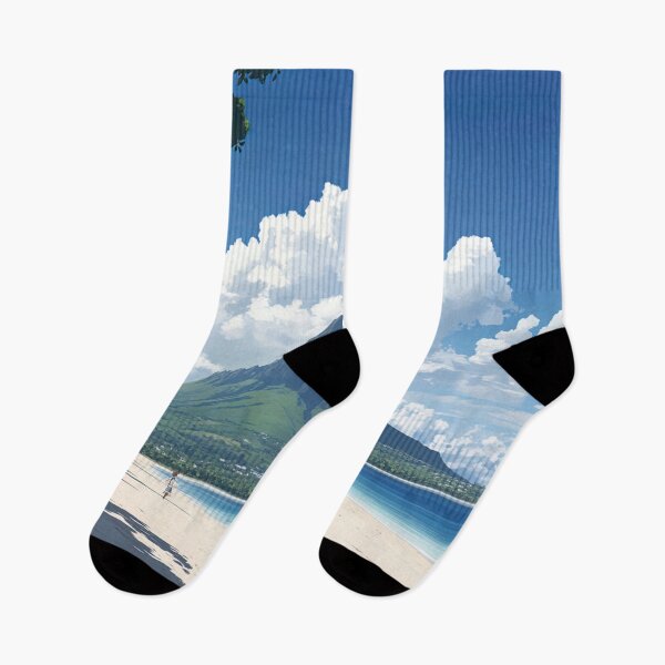 Item preview, Mauritius landscape | Anime style designed and sold by ComicsFactory.