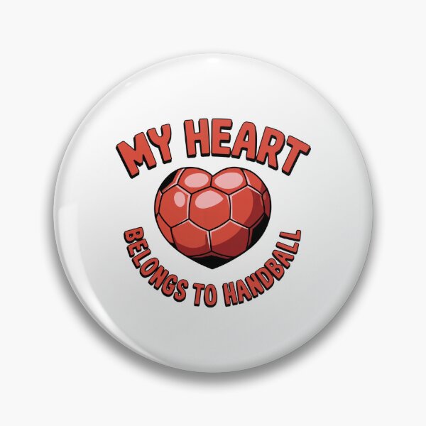 Item preview, my heart belongs to handball designed and sold by jkrphoto.