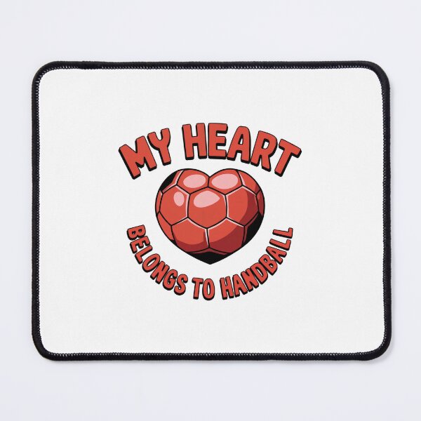 Item preview, my heart belongs to handball designed and sold by jkrphoto.